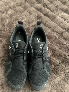 On Running Men's Black Low-Top Athletic Sneakers